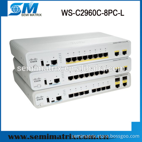 Catalyst 2960C Series Campus LAN Compact Switch WS-C2960C-8PC-L